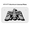 4 X 7 Aluminum License Plate  Thumbnail
