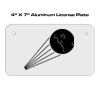 4 X 7 Aluminum License Plate  Thumbnail