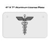 4 X 7 Aluminum License Plate  Thumbnail