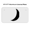 4 X 7 Aluminum License Plate  Thumbnail