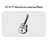4 X 7 Aluminum License Plate  Thumbnail