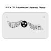 4 X 7 Aluminum License Plate  Thumbnail