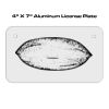 4 X 7 Aluminum License Plate  Thumbnail