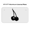 4 X 7 Aluminum License Plate  Thumbnail