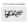 4 X 7 Aluminum License Plate  Thumbnail