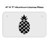 4 X 7 Aluminum License Plate  Thumbnail