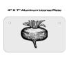 4 X 7 Aluminum License Plate  Thumbnail
