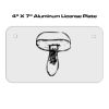 4 X 7 Aluminum License Plate  Thumbnail