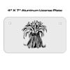 4 X 7 Aluminum License Plate  Thumbnail