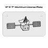 4 X 7 Aluminum License Plate  Thumbnail