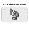 4 X 7 Aluminum License Plate  Thumbnail