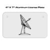 4 X 7 Aluminum License Plate  Thumbnail