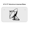 4 X 7 Aluminum License Plate  Thumbnail