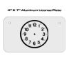 4 X 7 Aluminum License Plate  Thumbnail