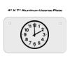 4 X 7 Aluminum License Plate  Thumbnail
