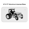 4 X 7 Aluminum License Plate  Thumbnail