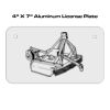 4 X 7 Aluminum License Plate  Thumbnail
