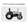 4 X 7 Aluminum License Plate  Thumbnail