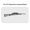4 X 7 Aluminum License Plate  Thumbnail