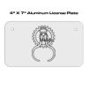 4 X 7 Aluminum License Plate  Thumbnail
