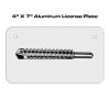 4 X 7 Aluminum License Plate  Thumbnail
