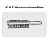 4 X 7 Aluminum License Plate  Thumbnail