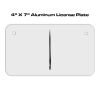 4 X 7 Aluminum License Plate  Thumbnail