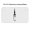 4 X 7 Aluminum License Plate  Thumbnail
