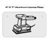4 X 7 Aluminum License Plate  Thumbnail