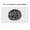 4 X 7 Aluminum License Plate  Thumbnail