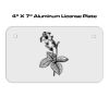 4 X 7 Aluminum License Plate  Thumbnail