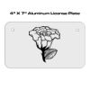 4 X 7 Aluminum License Plate  Thumbnail