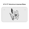 4 X 7 Aluminum License Plate  Thumbnail