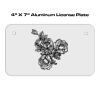 4 X 7 Aluminum License Plate  Thumbnail