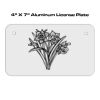 4 X 7 Aluminum License Plate  Thumbnail