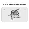 4 X 7 Aluminum License Plate  Thumbnail
