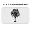 4 X 7 Aluminum License Plate  Thumbnail