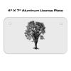 4 X 7 Aluminum License Plate  Thumbnail