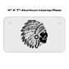 4 X 7 Aluminum License Plate  Thumbnail