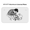 4 X 7 Aluminum License Plate  Thumbnail