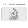 4 X 7 Aluminum License Plate  Thumbnail
