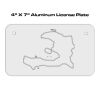 4 X 7 Aluminum License Plate  Thumbnail