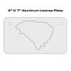 4 X 7 Aluminum License Plate  Thumbnail