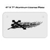 4 X 7 Aluminum License Plate  Thumbnail