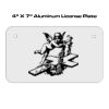 4 X 7 Aluminum License Plate  Thumbnail