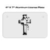 4 X 7 Aluminum License Plate  Thumbnail