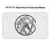 4 X 7 Aluminum License Plate  Thumbnail