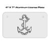 4 X 7 Aluminum License Plate  Thumbnail