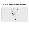 4 X 7 Aluminum License Plate  Thumbnail