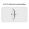4 X 7 Aluminum License Plate  Thumbnail